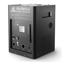 4x Sparkus 1 Sparkular machine + flightcase set