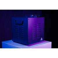 4x Sparkus 2 Sparkular machine + flightcase set