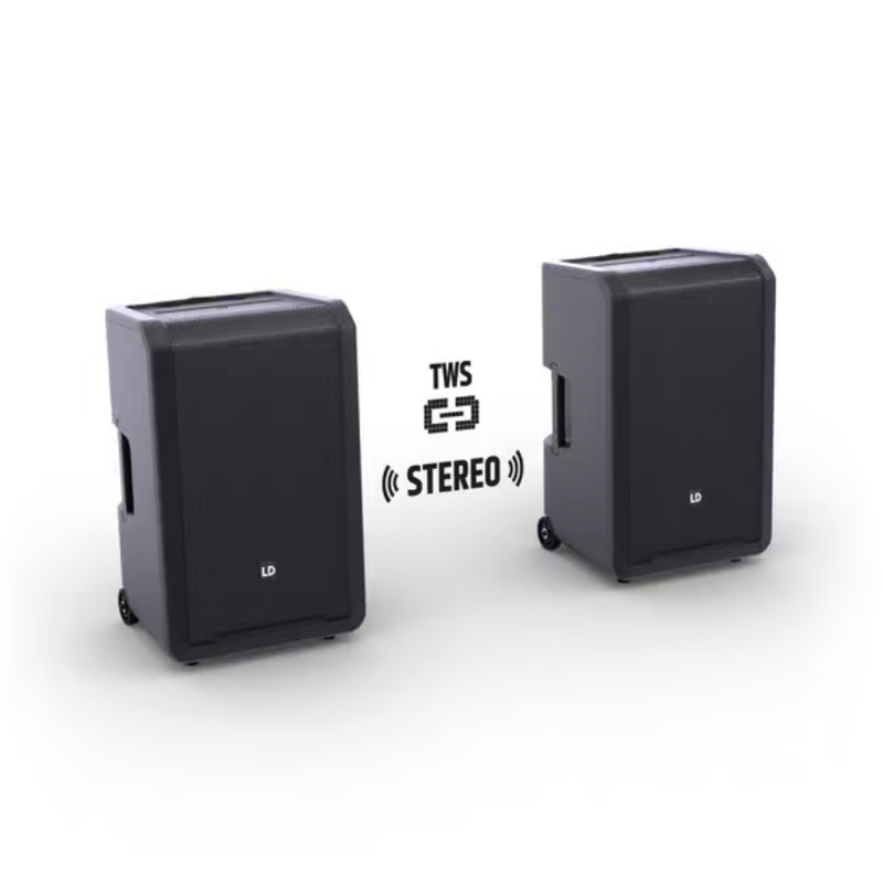 ANNY 12 mobiele accu speaker met mixer