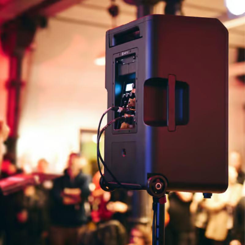 ANNY 12 mobiele accu speaker met mixer