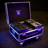 4x Sparkus 2 Sparkular machine + flightcase set