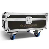 4x Sparkus 5 Sparkular machine + flightcase set