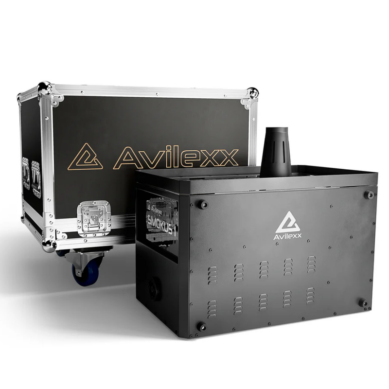 Avilexx Smokus 1 CO2 Rookmachine + flightcase set Smokus 1 CO2 Rookmachine + flightcase set