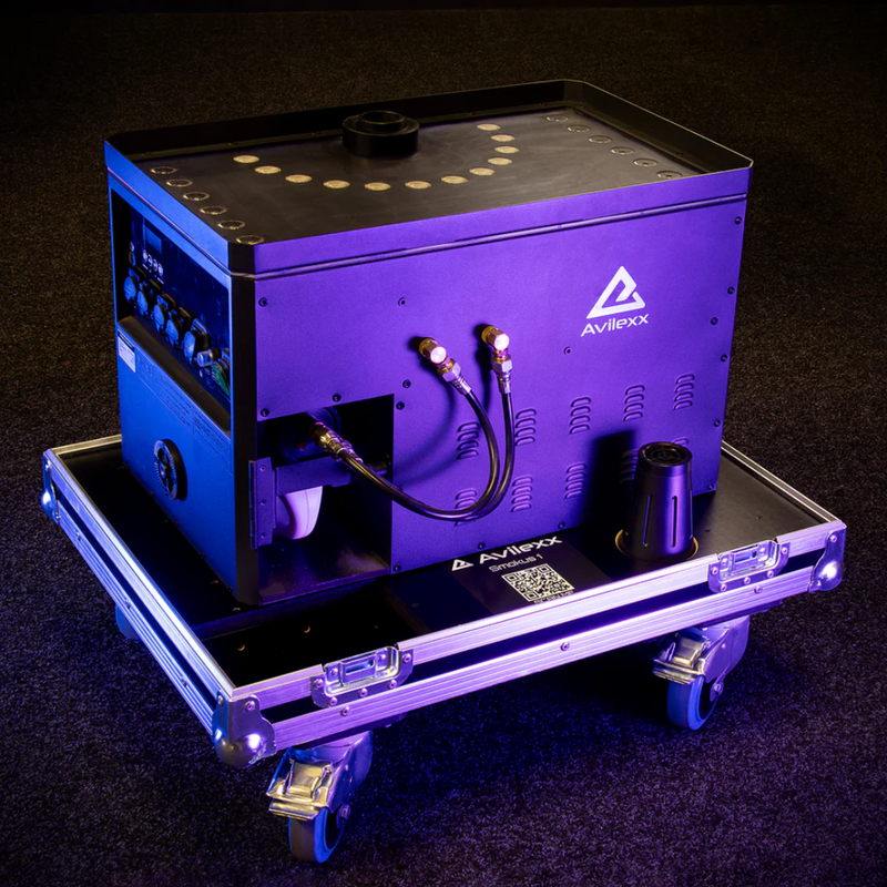Avilexx Smokus 1 CO2 Rookmachine + flightcase set Smokus 1 CO2 Rookmachine + flightcase set