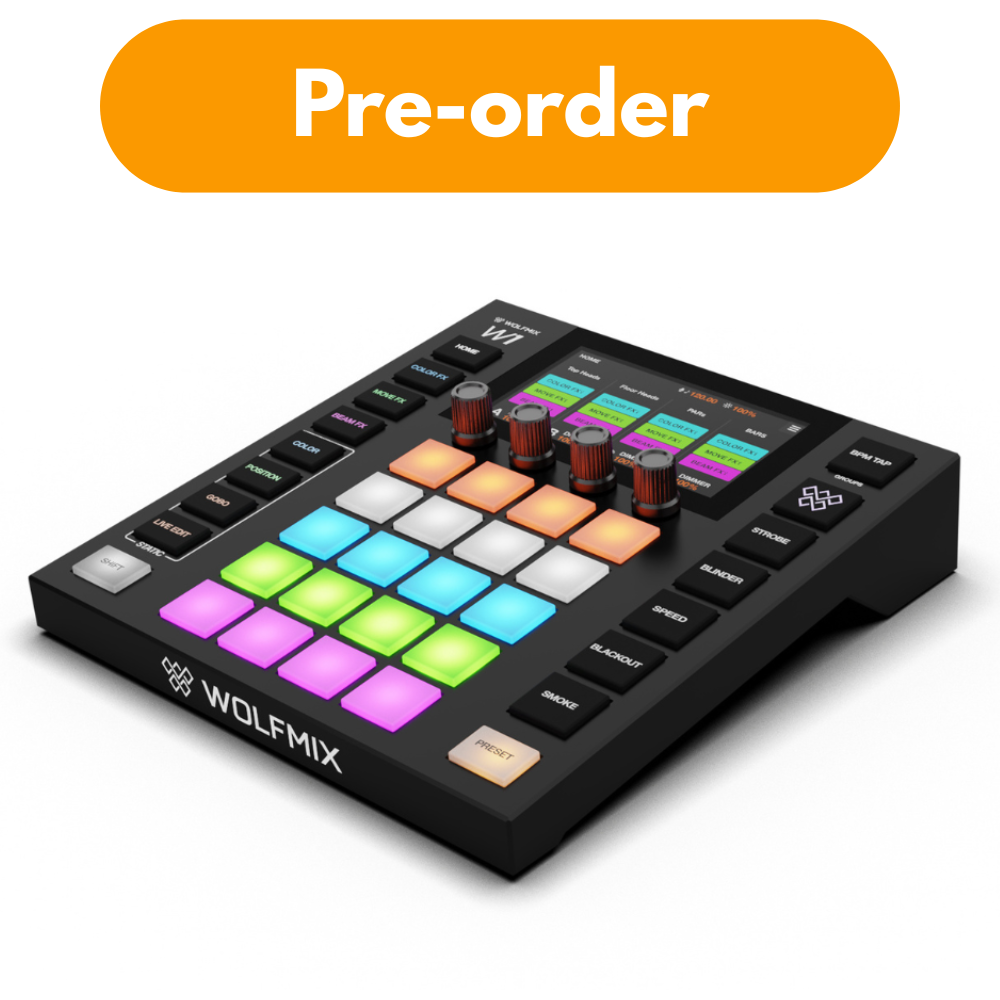 Wolfmix W1 MK3 Standalone DMX-lichtcontroller