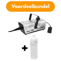Snow 3001 Sneeuwmachine 700W + sneeuwvloeistof 1L