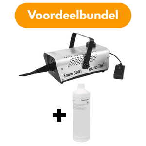 Snow 3001 Sneeuwmachine 700W + sneeuwvloeistof 1L