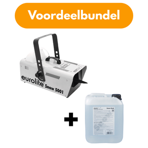 Snow 5001 sneeuwmachine 1500W + sneeuwvloeistof 5L