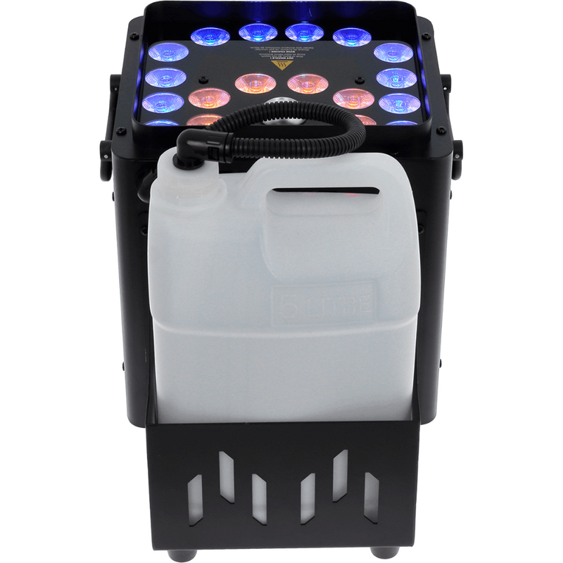 Vulkan Cube Verticale rookmachine 1500W 18x RGBWY LED
