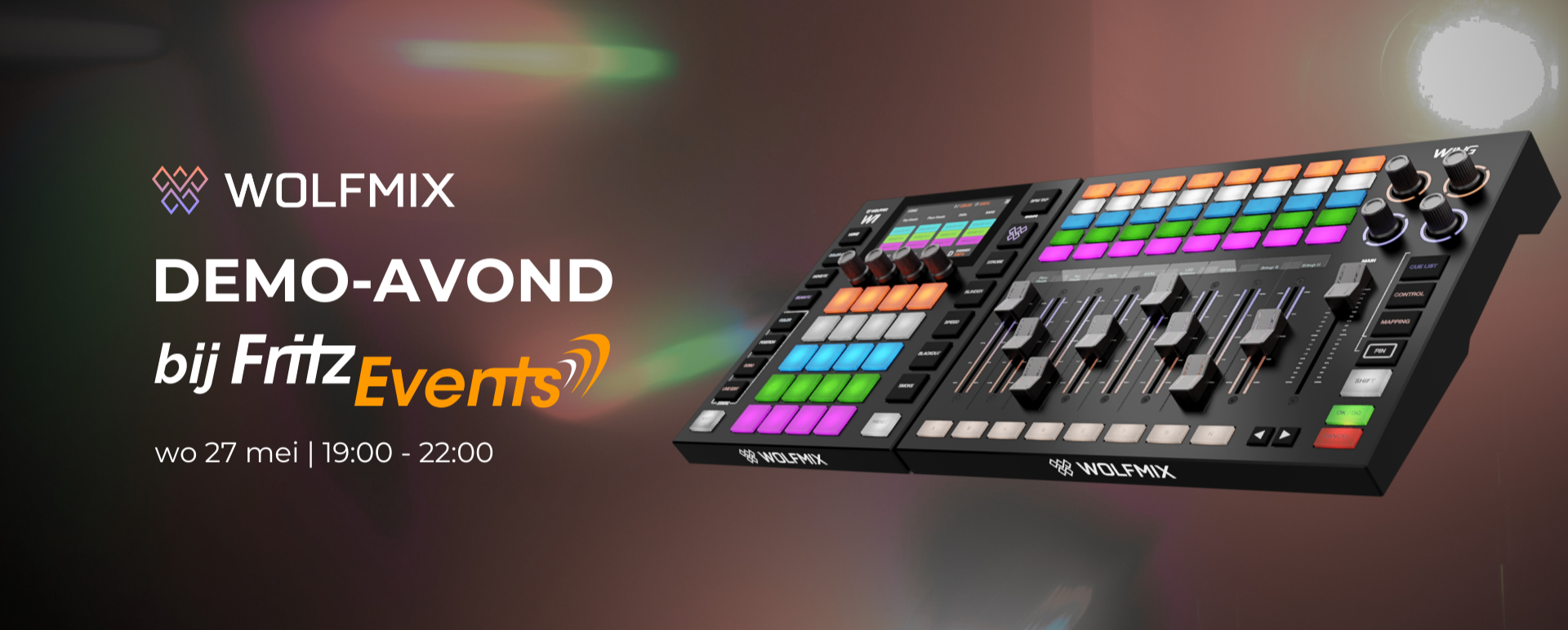 Demo-avond Wolfmix bij Fritz-Events