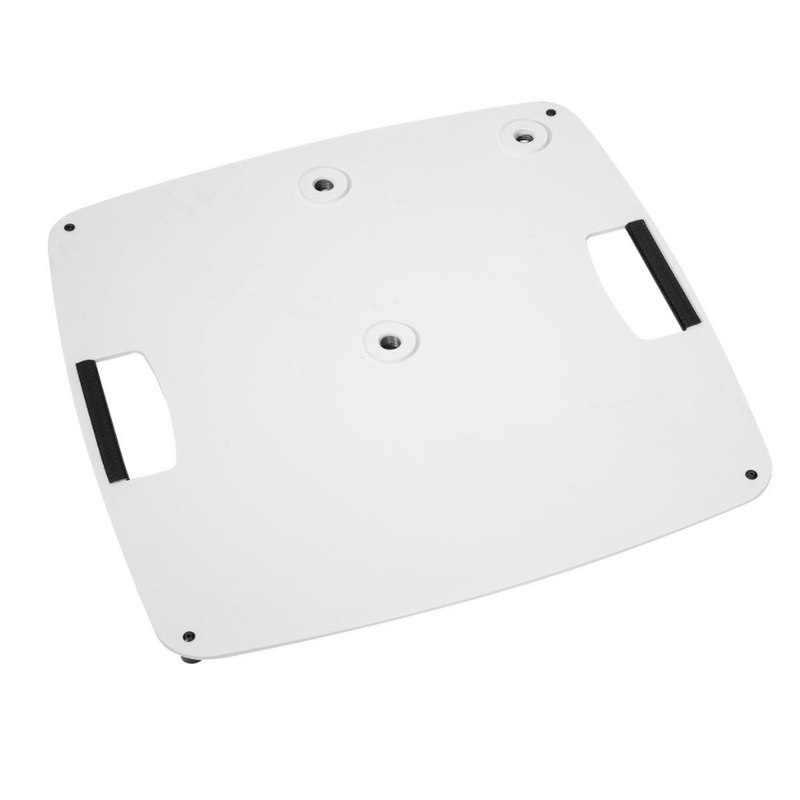 BPS-3 Speaker statief met baseplate wit