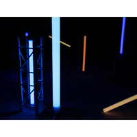 6x AKKU LED Party Tube IR met oplader en draagtas set