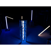 6x AKKU LED Party Tube IR met oplader en draagtas set