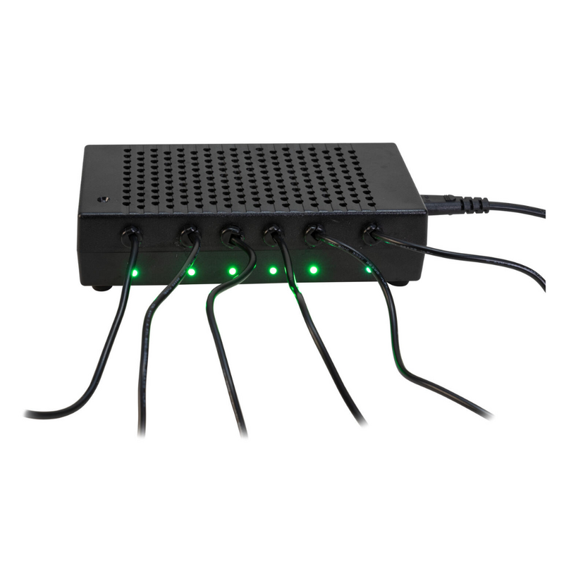 Oplader voor 6x AKKU LED Party Tube IR