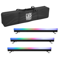 3x AKKU PT-100/32 Pixel DMX Tube met Soft Bag set