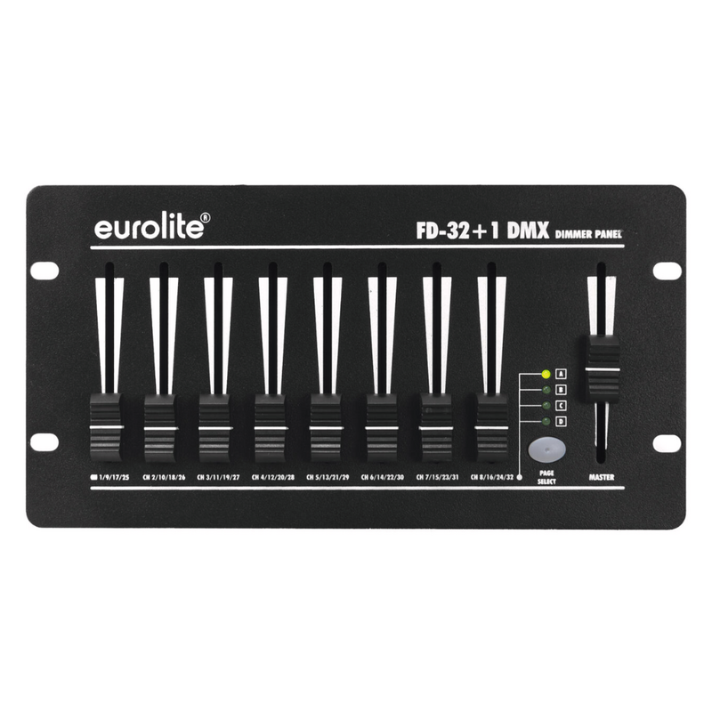 FD-32+1 DMX Dimmer Panel Controller met 32 kanalen