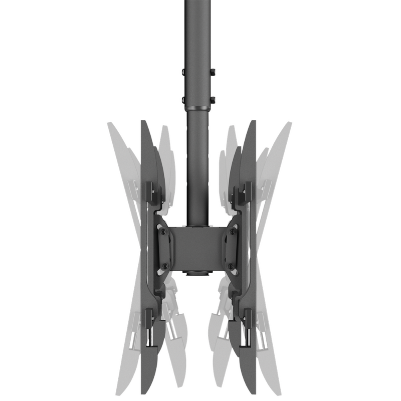 PLB-4386 Dubbele TV plafondbeugel