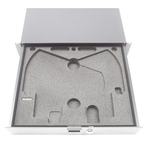 Inlay-shop 2U Schuim inlay set voor 2x Sennheiser ADP  & 1x K&M 236