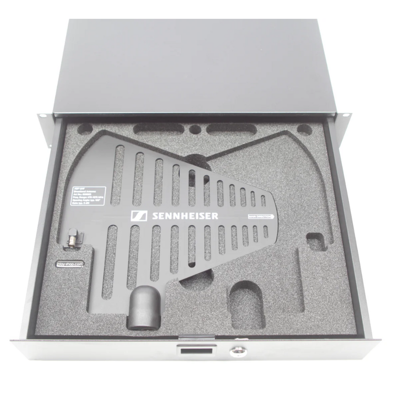 2U Schuim inlay set voor 2x Sennheiser ADP  & 1x K&M 236