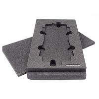 2U Schuim inlay set voor 2x Sennheiser A1031-U antenne