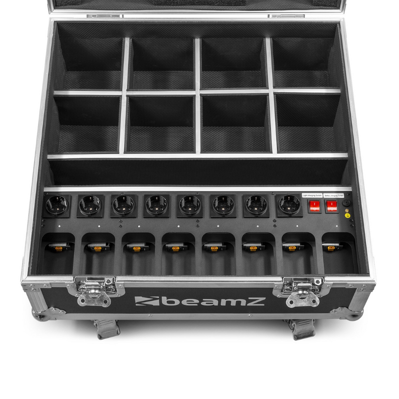 FCC10 Flightcase voor 8x BBP5X met combi-oplader