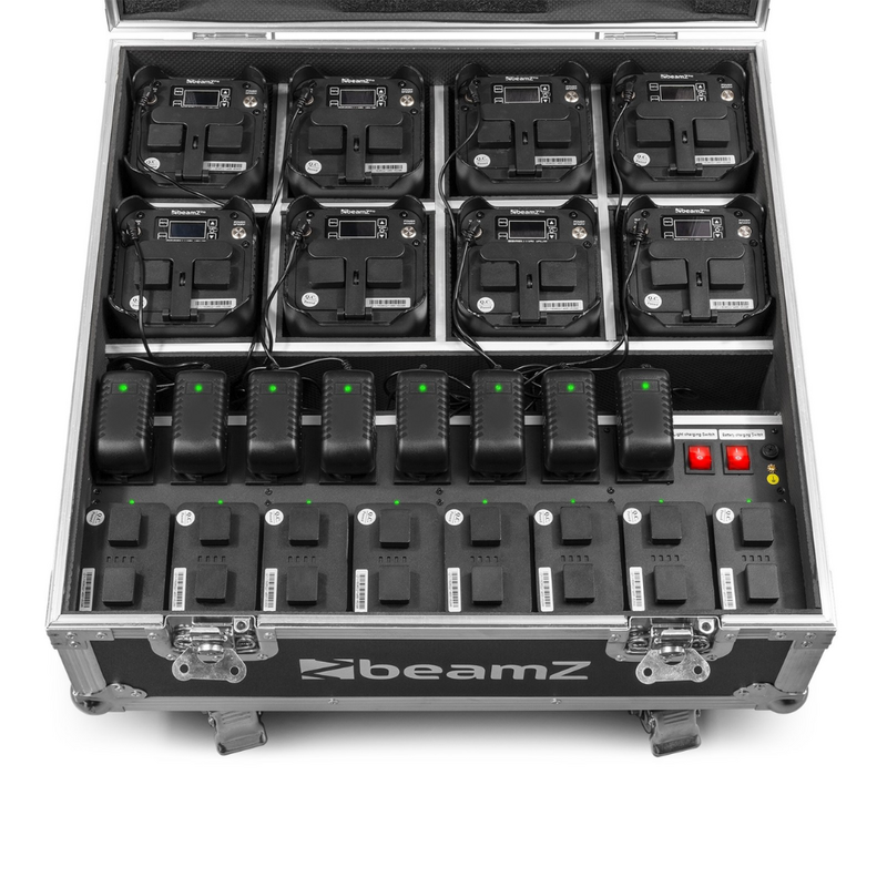FCC10 Flightcase voor 8x BBP5X met combi-oplader