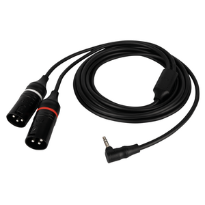 DAP FL118 Verloopkabel 1x haakse mini-jack naar 2x XLR male 3m