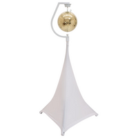 Statiefhouder met motor & Quick Link voor spiegelbollen tot 50cm wit