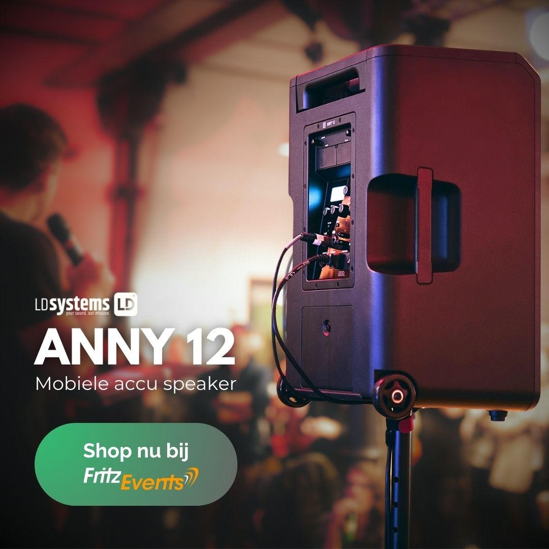 Mobiel geluid in de DJ- en eventwereld: flexibel werken zonder vaste installatie