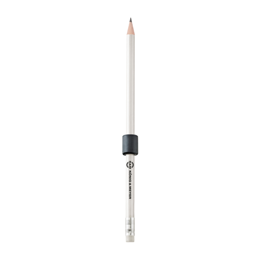 K&M 16099 Magnetische potloodhouder met potlood wit