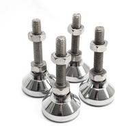 Penn Elcom F3000 verstelbare voetjes M8 (4 stuks) F3000 verstelbare voetjes M8 (4 stuks)