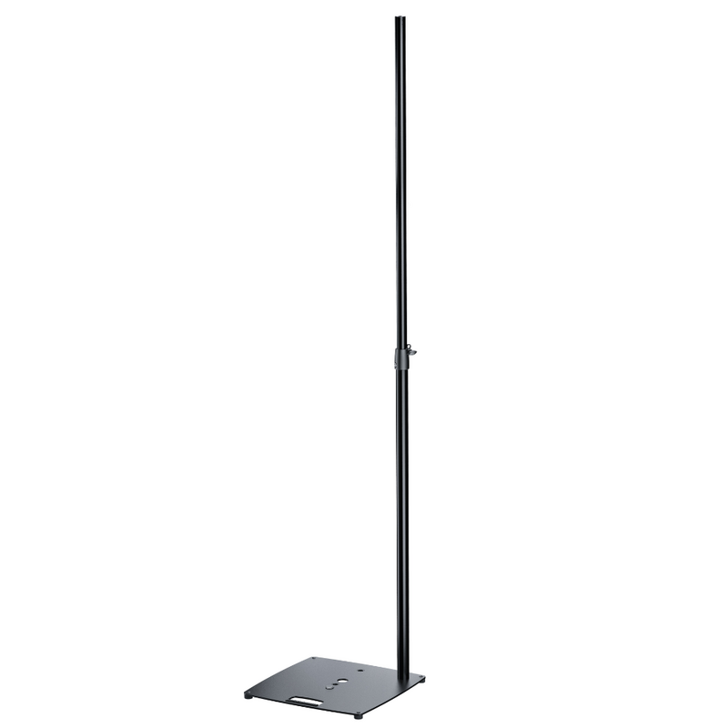 24653 Universeel speaker- en lichtstatief zwart