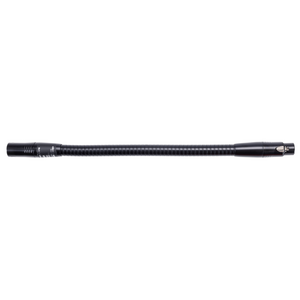 23035 Zwanenhals XLR 3/8 inch 350mm zwart