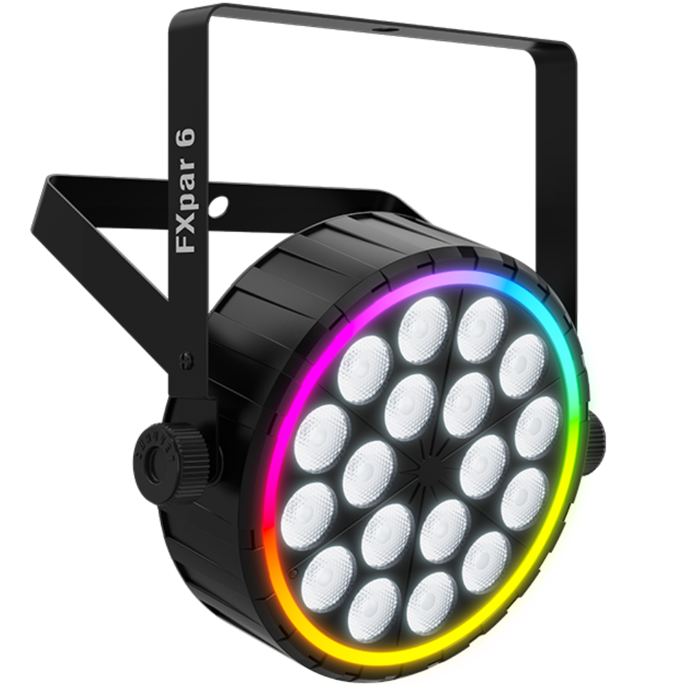 Chauvet DJ FXPar 6 LED par 18x RGBW & 51x RGB 63W