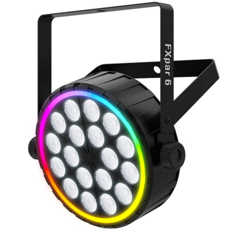 FXPar 6 LED par 18x RGBW & 51x RGB 63W