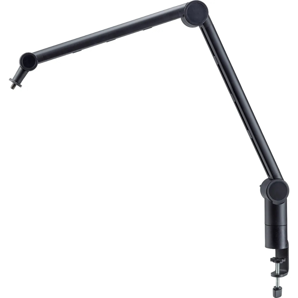 K&M 23868 Microfoon arm met tafelklem en -flens zwart