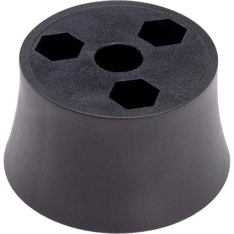 23868 Microfoon arm met tafelklem en -flens zwart