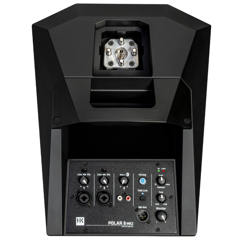 Polar 8 MK2 actief PA systeem zwart