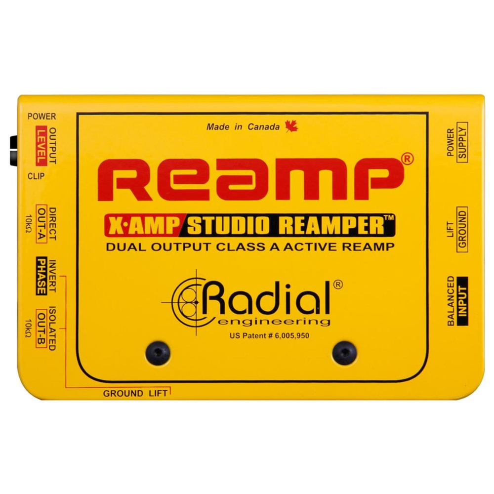 Radial X-Amp actieve studio Reamper