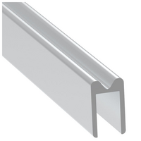 EG-0523 Aluminium 10mm sluitprofielset