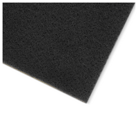Zwart tapijt 100cm breed zelfklevend per meter