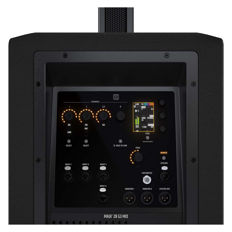 LD Systems MAUI 28 G3 MIX + flightbags MAUI 28 G3 MIX + flightbags