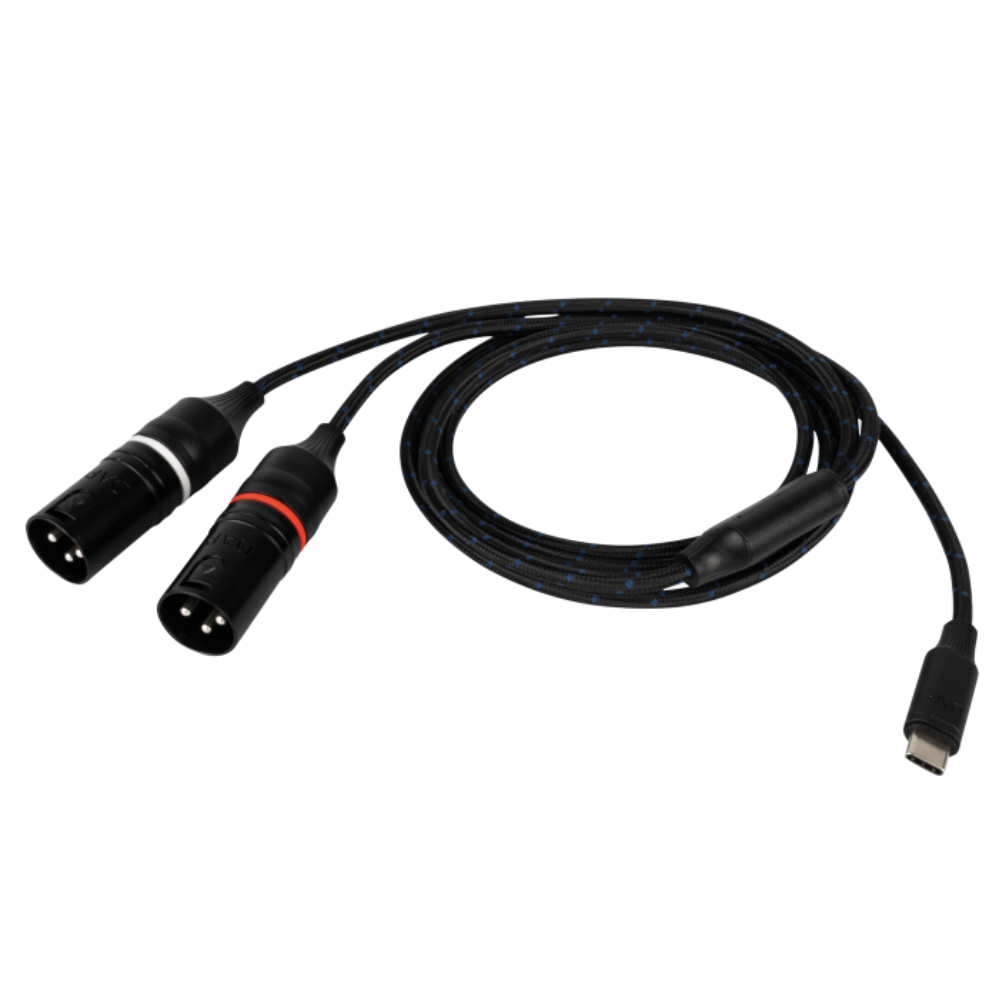 DAP FL115 verloopkabel USB-C naar 2x XLR 150cm