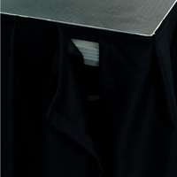 Wentex Podiumrok MCS geplooid 620 x 20 cm Podiumrok MCS geplooid 620 x 20 cm