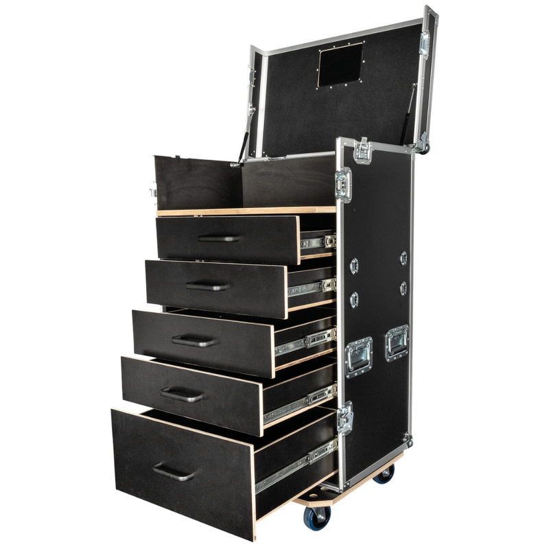 Showgear Drawer Case 2 Flightcase met 5 lades Drawer Case 2 Flightcase met 5 lades