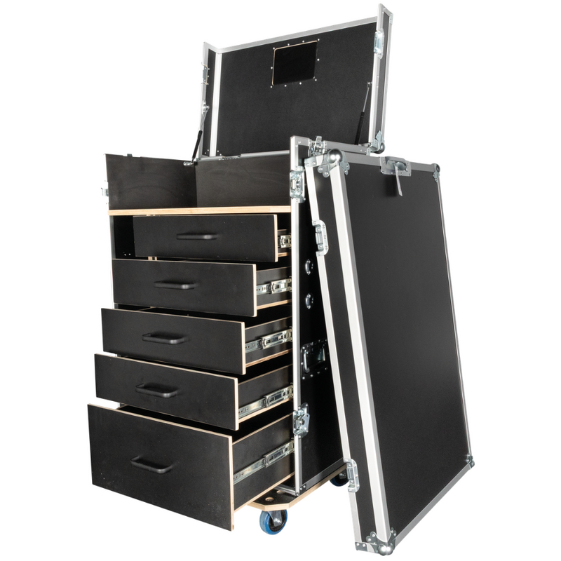 Showgear Drawer Case 2 Flightcase met 5 lades Drawer Case 2 Flightcase met 5 lades