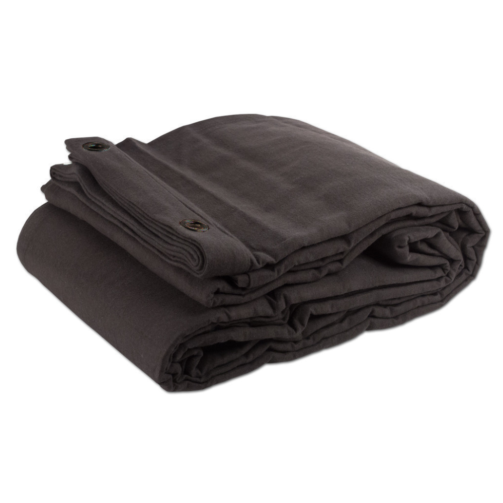 DuraTruss DT Molton B1/M1 Backdrop 4x3m 300g/m&sup2; zwart