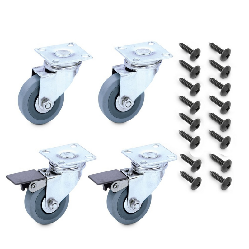CAB CASTORS Wielenset voor gitaarversterker