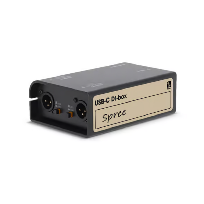 Palmer RIVER spree Actieve stereo USB-C media DI box RIVER spree Actieve stereo USB-C media DI box