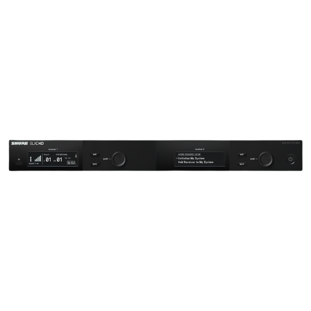 Shure SLXD4D-K59 dubbele draadloze ontvanger afbeelding 1